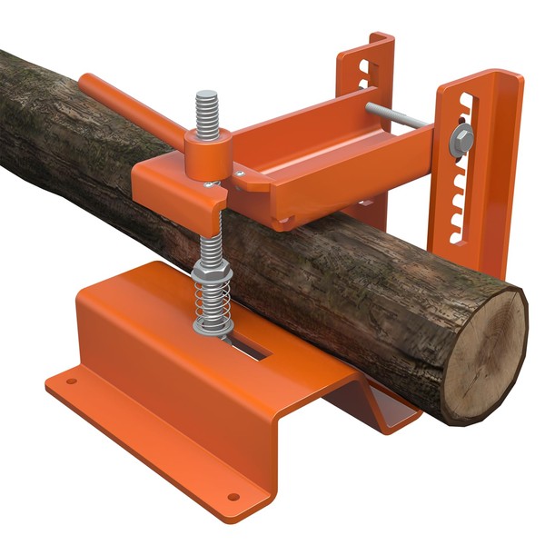 Xikopus Log Clamp Lock 1-1/2" - 4-1/2" Logs, Heavy-Duty Log