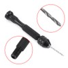 Taladro manual de precisión con tornillo de precisión negro con