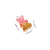 Operitacx 40 Pcs DIY Accessories Gummy Bear Pendant Charms DIY