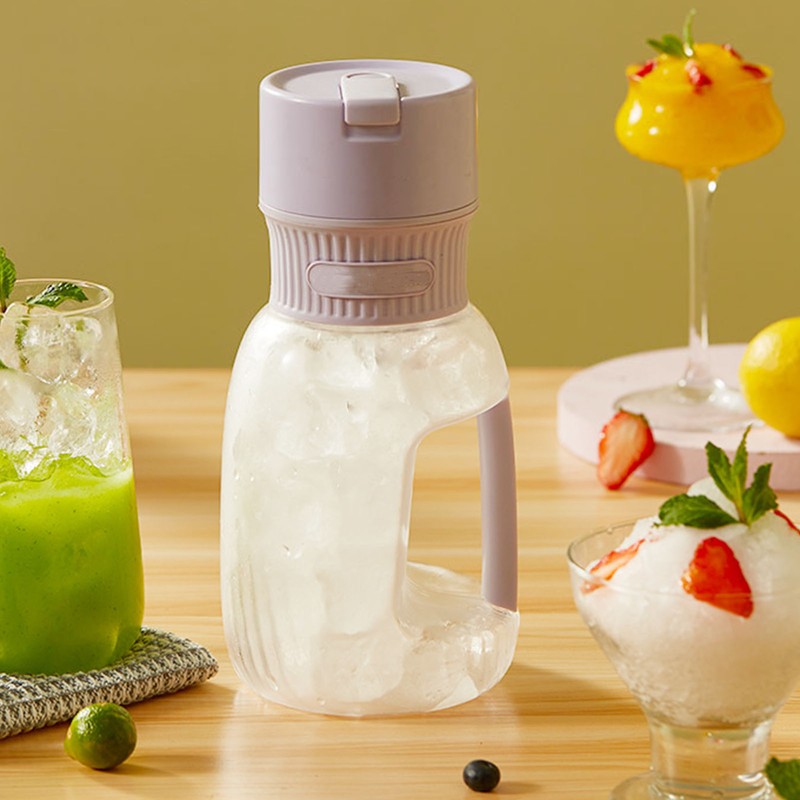 Sport Portable Blender Outdoor Juice Barrel 1000ml Large Capacity Crushed
