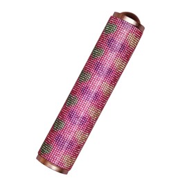 ZEALMAX Multicolor Glass Real Scenes Kaleidoscope, Handmade Kaleidoscope Classic Nostalgic Toy for Kids Adults, Colorful Diamond Style