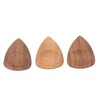 Wood Guitar Pick Holder Set 3 Pcs Wooden Guitar Picks