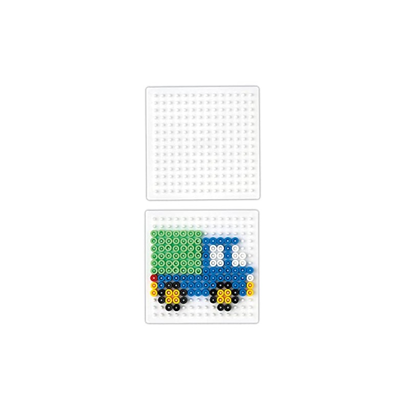 Hama 220 Pegboard Small Square, White