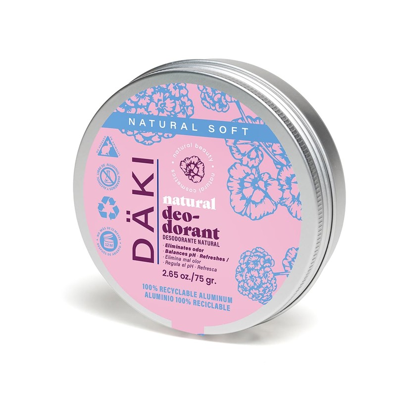 Däki Natural | Desodorante en Crema Natural Soft (Pack de