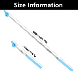 Telescopic Teachers Pointer, 2 Pcs Finger Pointer Stick, Extendable Hand Pointer Finger Pointer Stick, For Classroom Presentation Whiteboard Classroom, School Kindergarten Teacher Supplies