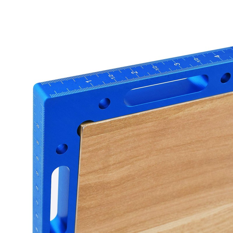 Mocoum Aluminium Alloy 90 Degree Positioning Squares 4.7" x 4.7"(12x12cm)