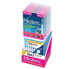 Piksters Size 2 10 pack box (100 brushes)