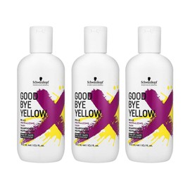 Schwarzkopf Schwarzkopf Goodbye Yellow Shampoo 300 ml Pack of 3