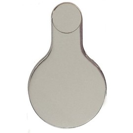 SecureAview Premium All Metal Door Viewer Cover - ADA Compliant (Satin Stainless Steel) (Bright Stainless Steel)