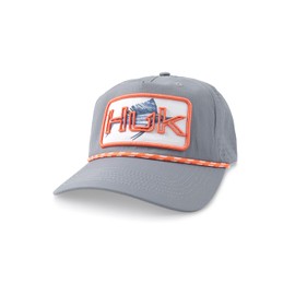 HUK Men's Standard Patch Performance, Lightweight Fishing Hat with Anti Glare Under Visor, Night Owl