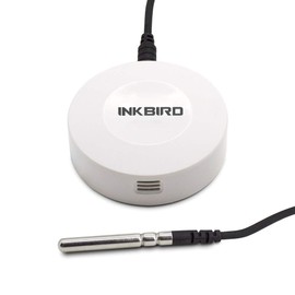 Inkbird Bluetooth Thermometer, Hygrometer, Indoor and Outdoor Use, Thermometer, Hygrometer, Smart Sensor, Data Logger, Temperature Logger with Probe, Smartphone App, Graph Recording