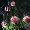 Alessi Delight NZ04 2 Hand-Blown Christmas Baubles Diameter 9 cm