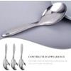 3pcs Stainless Steel Rice Paddle Spoon Rice Scooper Metal Serving