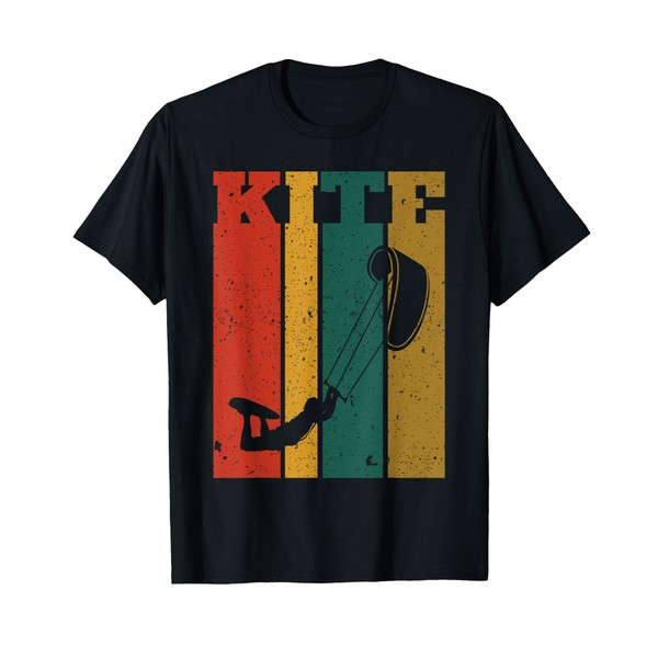 Kiteboard, Vintage Style, Kitesurfing, Kiteboarding T-Shirt