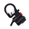 M51C 12V Motorcycle Handlebar Switch - Waterproof On/Off Switch for