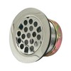 Highcraft Flat Stainless Steel RV Mobile Shower Strainer - Drain