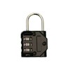 Pack of 3 Heavy-Duty Combination Padlock Weatherproof Rustproof Zinc Alloy
