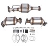 NEWZQ 3Pcs Set Catalytic Converters Replacement for Bulck Enclave Traverse