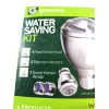 Greenlite 1.5 GPM Showerhead & Aerator Water Saving Kit Silver