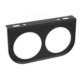 aqxreight 52 mm Universal Metal Car Meter Mount Instrument Panel Gauge 2 Inch Holder Dash Pod for Vehicles (Black)