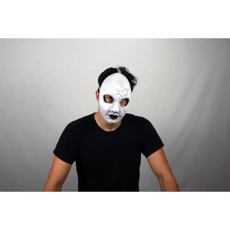 Máscara De Muñeca Tenebrosa Creepy Urban Mask Para Halloween Color