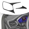 Agulier Compatible with Dashboard Meter Frame Cover Trim,Real Carbon Fiber