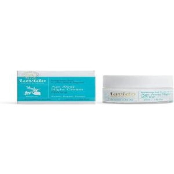 Lavido - Natural Age Away Night Cream | Renew, Repair + Protect Dry Skin (1.69 fl oz | 50 ml)