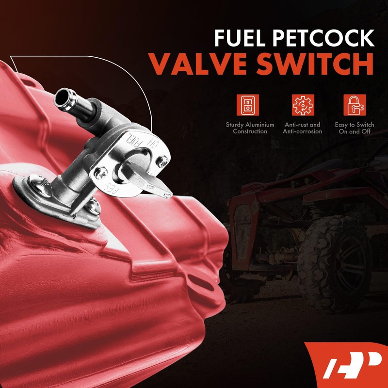 A-Premium Fuel Gas Tank with Fuel Cap Compatible with Honda