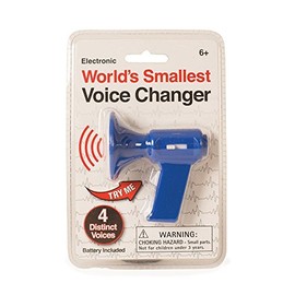 Impress Your Friends With this Fun Toy - Worlds Smallest Voice Changer - Unusual Novelty / Present for Him, Gents, Men Birthday or Christmas