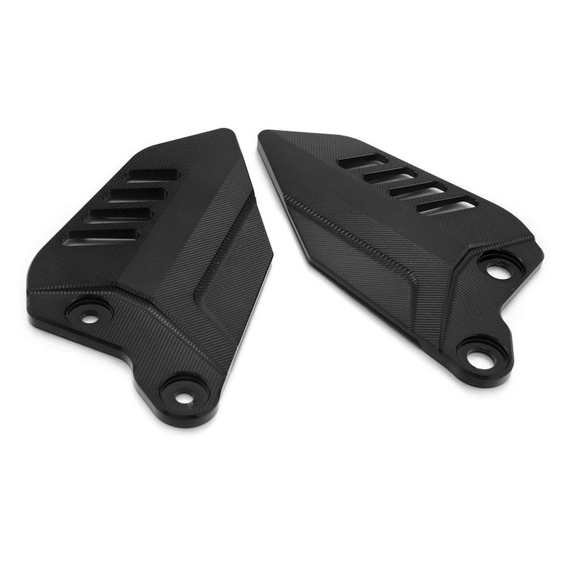 Heimo Motorcycle CNC Foot Peg Footrest Heel Plate Guard Protector