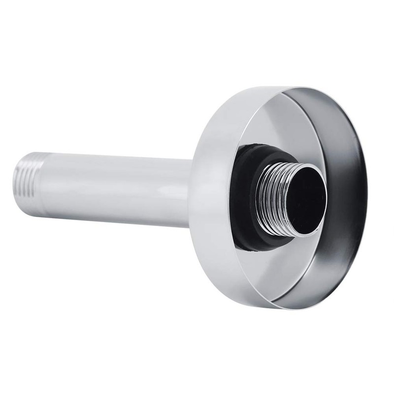 Stainless Steel Shower Arm With Plates For Bathroom And Bath