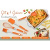 Kitchen 4 Pcs Silicone Kitchen Utensils Non Scratch cooking set