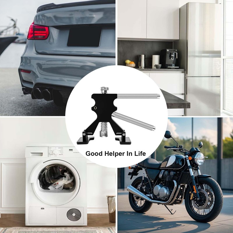 Auto Body Dent Repair Kit, Paintless Dent Removal Kit with