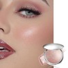 Champagne Glow Shimmer Face Highlighter Makeup, Soft Pink Contour Powder