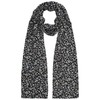 s.Oliver Women's Scarf, Grey/Black, 1