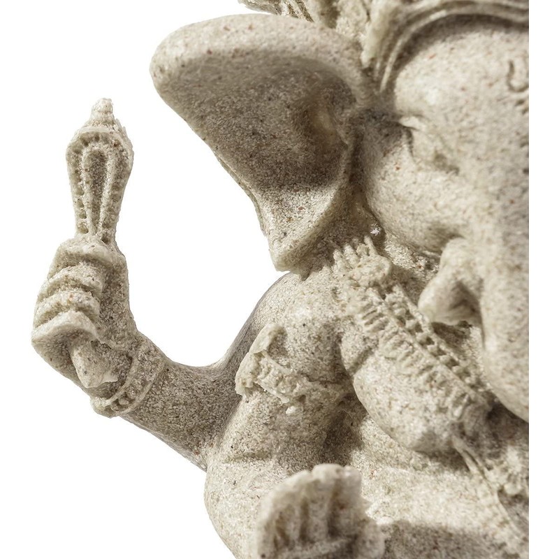 Larimuer Sandstone Ganesha Buddha Statue Hand Carved Sculpture Elephant Statue