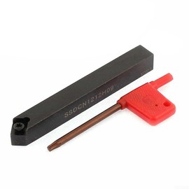 45 Degree SSDCN 1212H09 Alloy Steel Rotary Tool Holder with T15 Wrench for SCMT09T3 Insert 12mm x 100mm