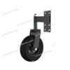 6 Inch Heavy Duty Spring Gate Wheel, 600 lb Capacity