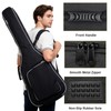 TBACW Bass Guitar Case Gig Bag, 0.4" Thick Padding