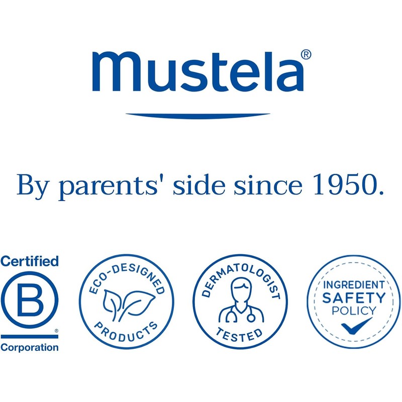 Mustela Shampoo en crema Desenredante y Nutritivo, 200ml