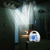 Shower Radio, Portable AM/FM Shower Radio, Waterproof Hanging Shower Radio