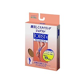 ジョブスト サポートタイプ パンストタイプ S-M パールブラウン