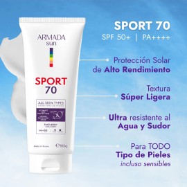 Set Duo Armada 70 Sport - Protector Solar Extremo