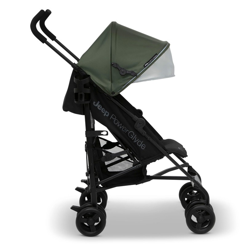 Jeep PowerGlyde Stroller by Delta Children Lightweight Travel Stroller with