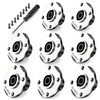 Jumwa 8 Pack 4 Pole Speakon Panel Twist Lock Speaker