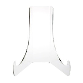 Angoily 1PC Clear Picture Frame Stand, Acrylic Easel Plate Stand, Multifunctional Ornamental Plate Stand for Mobile Phones Books Photos Decoration Accessories Artworks