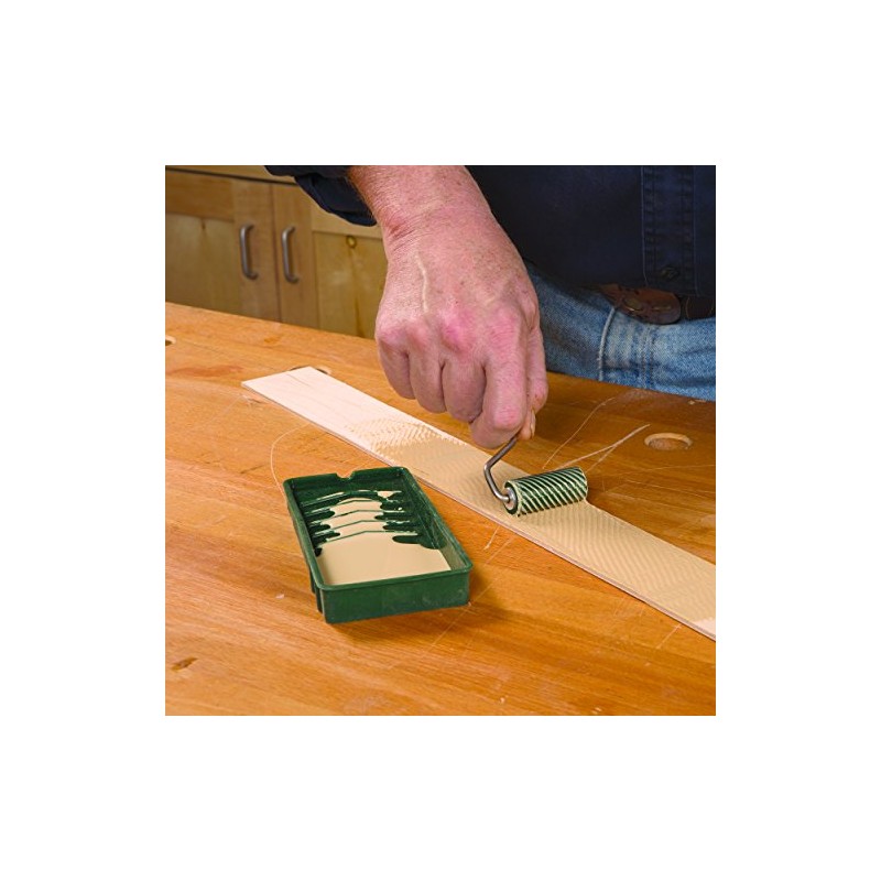 Woodriver Silcone Glue Roller and Tray