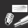 Hand Drill, Silver Color 0.3mm-3.6mm Grip Range Chuck Manual Twist