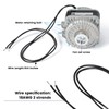 Condenser Fan AC Motor YZF10-20,Input Power 55W Output Power 10W