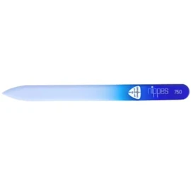 Nippes Glass Nail File Blue | 14 cm | Can be Used on Both Sides | Glass File for Nails | Nail File Glass | Glass File for Nails High Quality